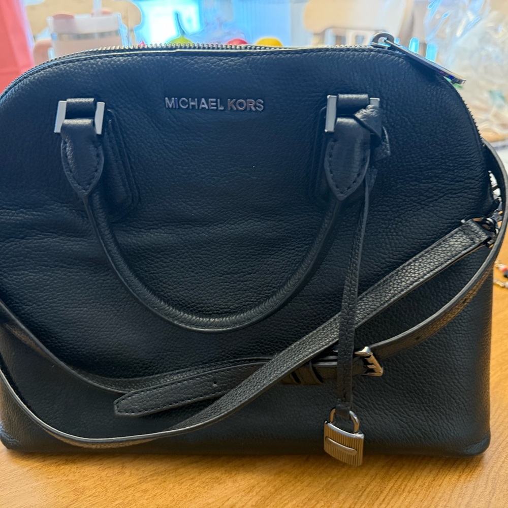 Michael Kors Black Satchel Bag